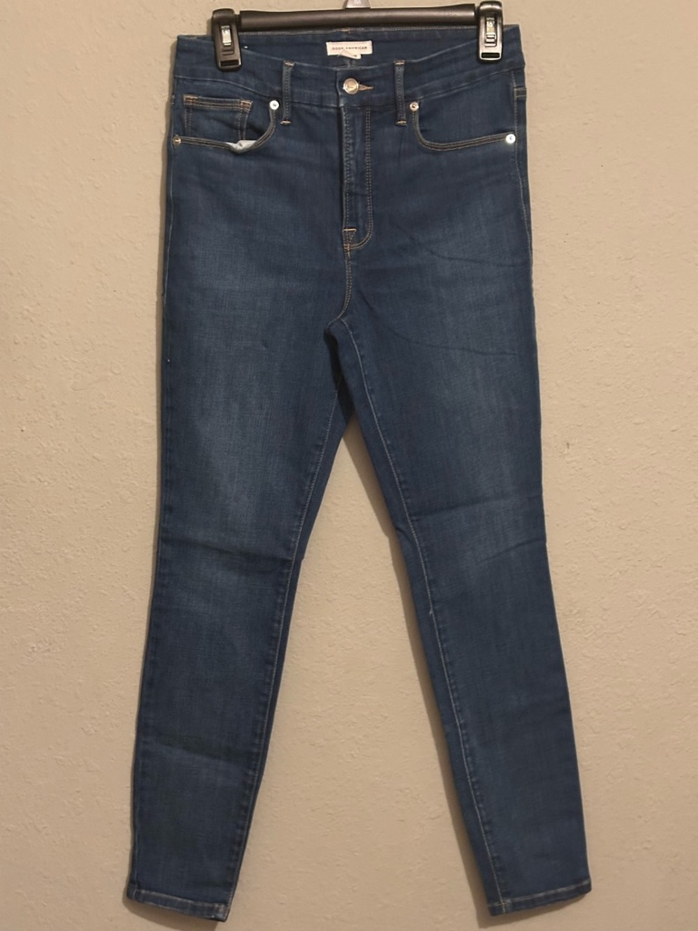 Good American Dark Blue Skinny Jeans